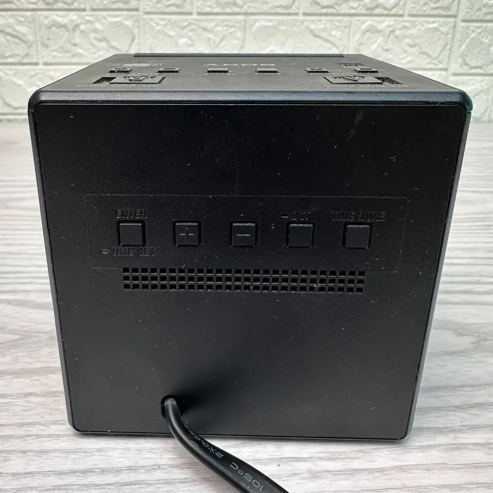 Sony Model NO. ICF-C1 Alarm Clock Radio AM/FM LED Digital Display Black Plug In
